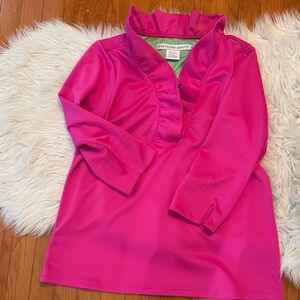 Gretchen Scott Designs hot pink blouse